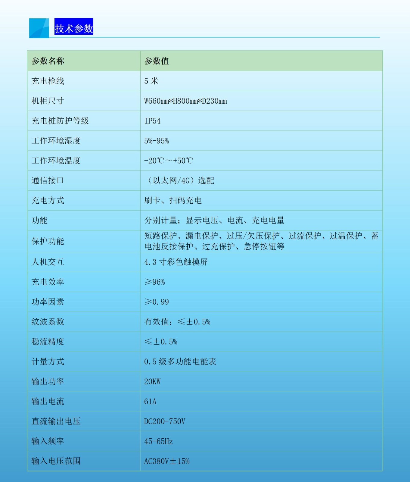 西安充电桩厂家