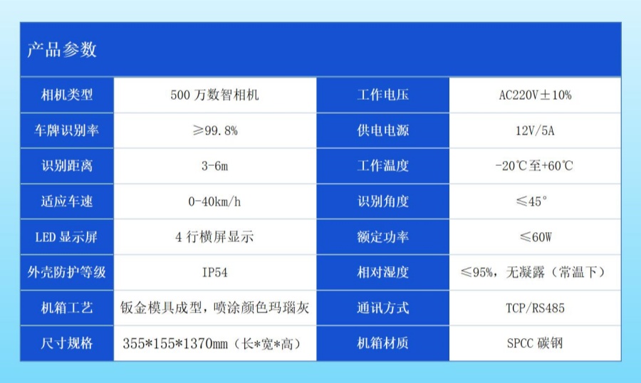 西安车牌识别厂家