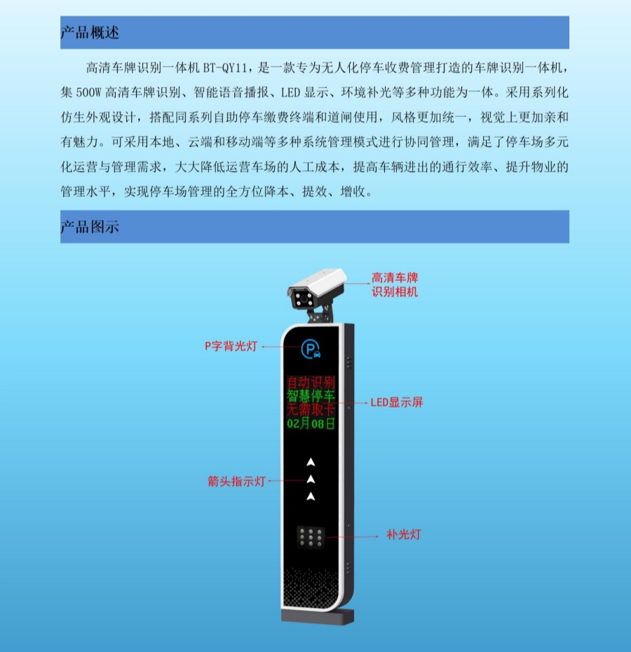 西安车牌识别厂家